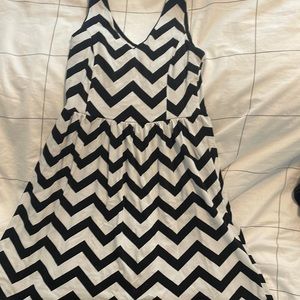 Suzy shier stripped mini dress